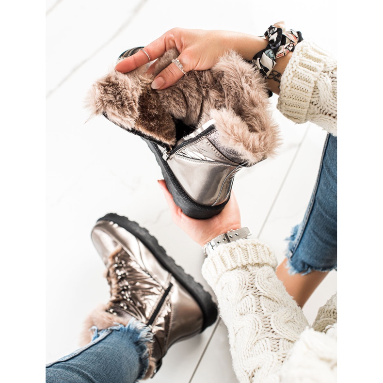 W. Potocki Warm Potocki snow boots brown 1