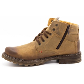 ABIS Warm men's shoes 197 brown 1