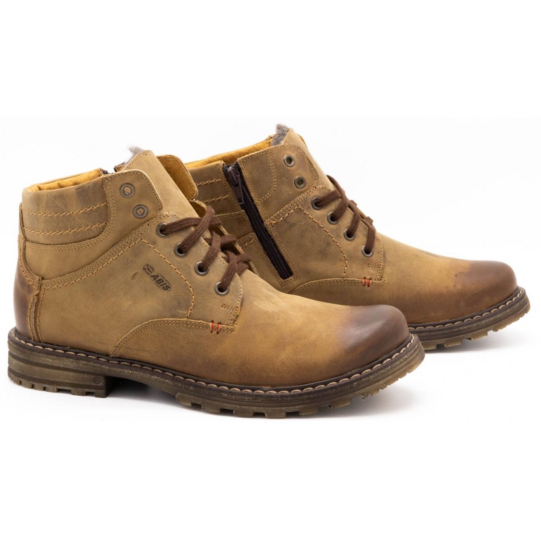 ABIS Warm men's shoes 197 brown 2 ABIS Warm men's shoes 197 brown 2