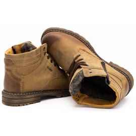 ABIS Warm men's shoes 197 brown 5 ABIS Warm men's shoes 197 brown 5