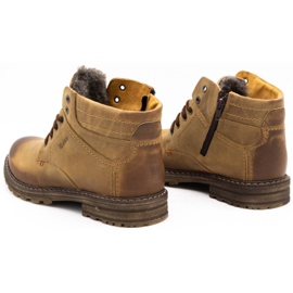 ABIS Warm men's shoes 197 brown 6 ABIS Warm men's shoes 197 brown 6