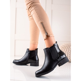 Queen Vivi Casual boots with a zipper black 2