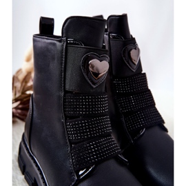 PA1 Black Miraven Children's Fur-insulated Boots 1