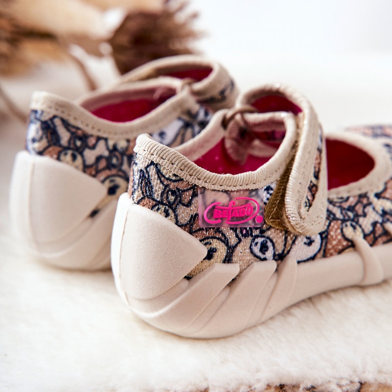 BEFADO S.A. Slippers Inblu Roe-deer 109P240 Beige brown 1