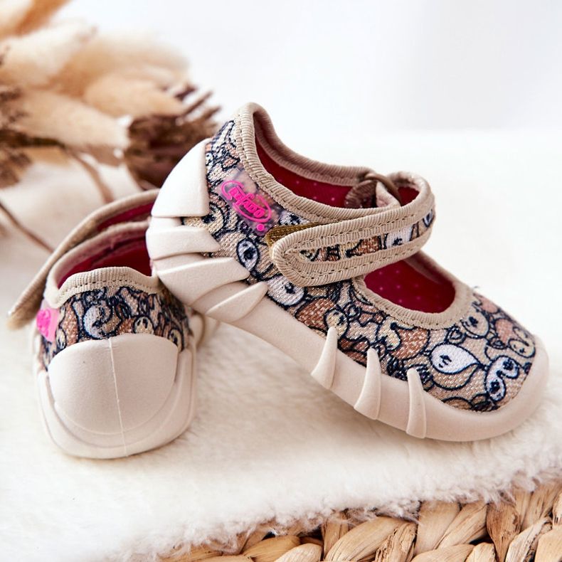 BEFADO S.A. Slippers Inblu Roe-deer 109P240 Beige brown 2