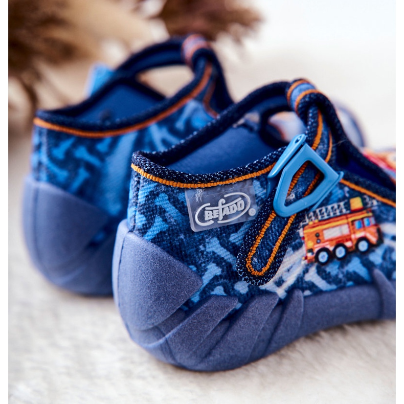 BEFADO S.A. Slippers Inblu Doggy I Guard 110P354 Blue 1 BEFADO S.A. Slippers Inblu Doggy I Guard 110P354 Blue 1