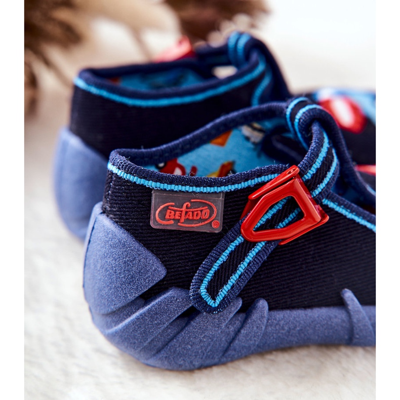 BEFADO S.A. Slippers Inblu Concrete Mixer 110P385 Navy Shoes navy blue 1