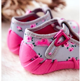 BEFADO S.A. Slippers Inblu Bunny 110P425 Gray-Pink 1