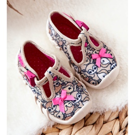 BEFADO S.A. Slippers Inblu Roe-deer With Bow 110P437 Beige brown 1