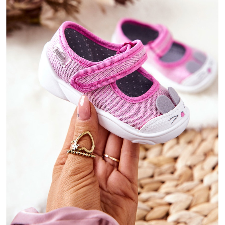 BEFADO S.A. Slippers Inblu Rabbit 209P034 Pink 1