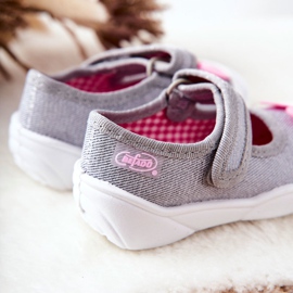 BEFADO S.A. Slippers Ballerina Inblu Rabbit 209P033 Gray 1