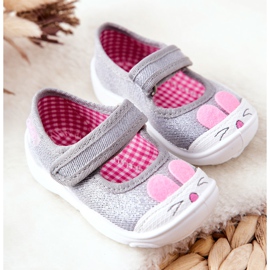 BEFADO S.A. Slippers Ballerina Inblu Rabbit 209P033 Gray 2