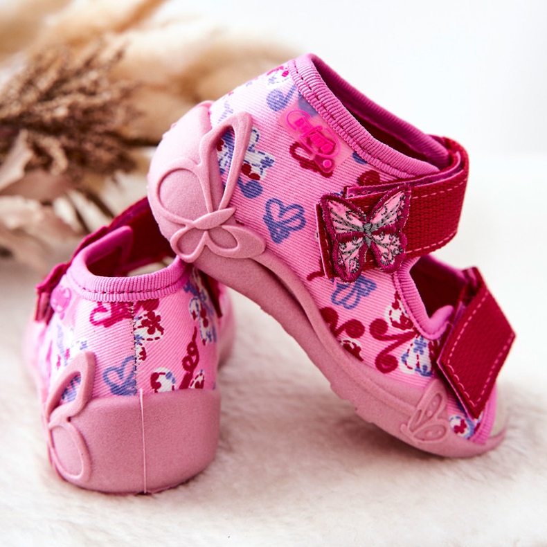 BEFADO S.A. Inblu Sandals With Velcro 342P021 Pink 1