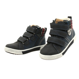 Sport shoes insulated with fur American Club GC24 / 21 Navy Blue 3