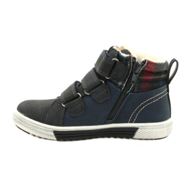 Sport shoes insulated with fur American Club GC24 / 21 Navy Blue 2