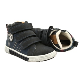 Sport shoes insulated with fur American Club GC24 / 21 Navy Blue 6