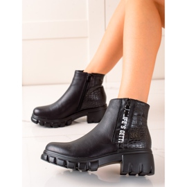 Goodin Workery boots with a zipper black 1