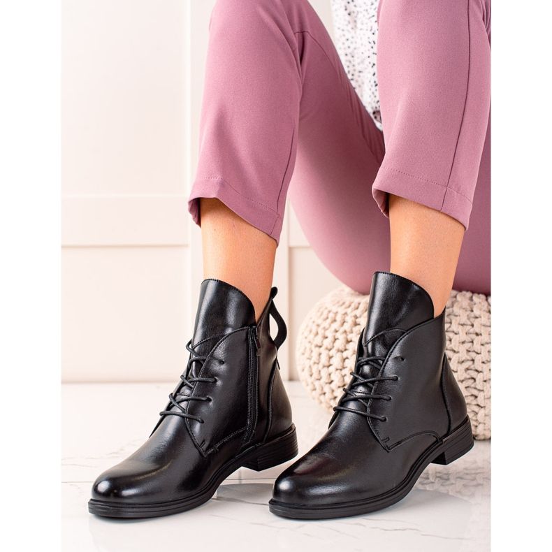 Black Classic Boots from Sergio Leone 1