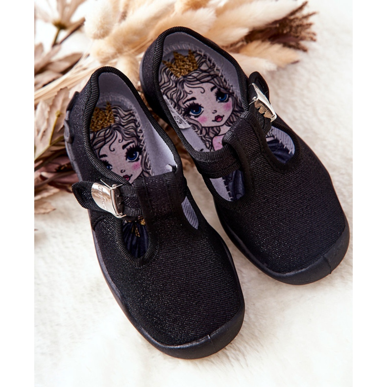 BEFADO S.A. Ballerina Slippers Befado Shiny 115X006 Black 2