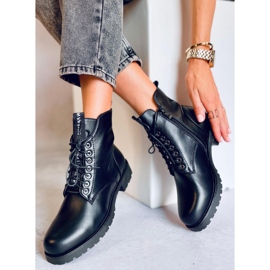 Ango Black lace-up workers 2