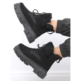 Arbor Black insulated snow boots 1
