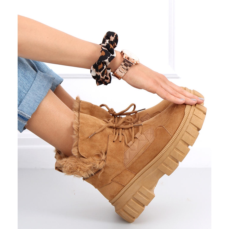 Arbor Khaki warm snow boots 1