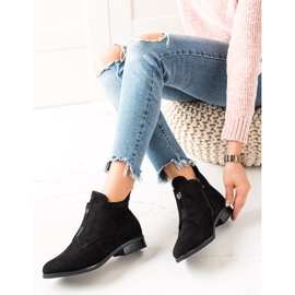 Camo Warm boots with a zipper black 1