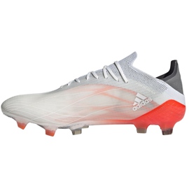 Adidas X Speedflow.1 Fg M FY6869 football boots red, white, gray white 2