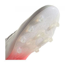 Adidas X Speedflow.1 Ag M FY3265 football boots grey, white, red white 2