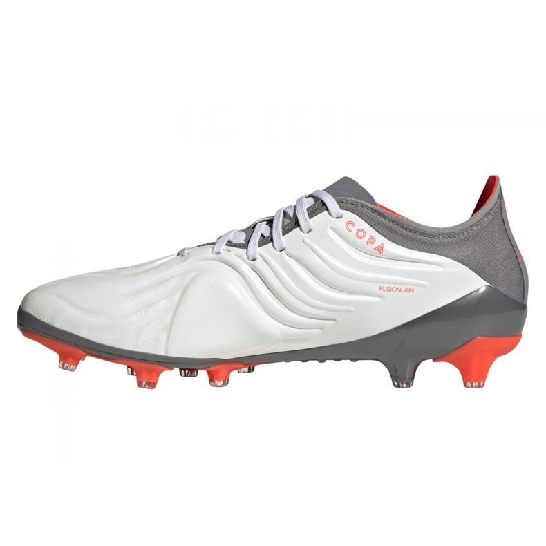 Adidas Copa Sense.1 Ag M FY6207 football boots grey, white white 1