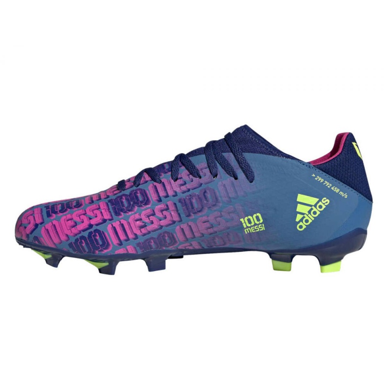 Adidas X Speedflow Messi.3 Fg M FY6888 football boots navy blue, purple, blue, multicolor blue 1