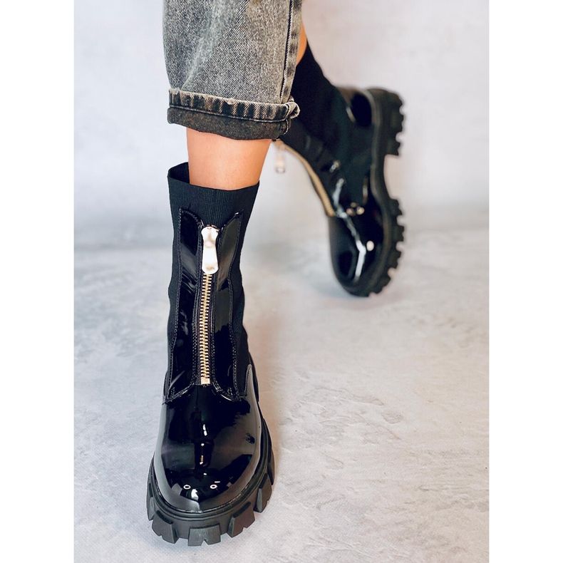 Texas Black sock upper workers 1