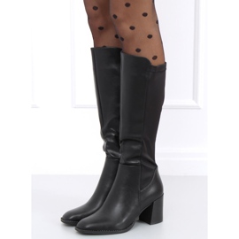 High-heeled boots by Ramona Black 2