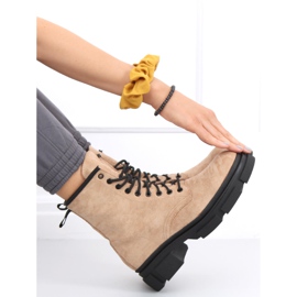 Dazy Beige suede workers 2