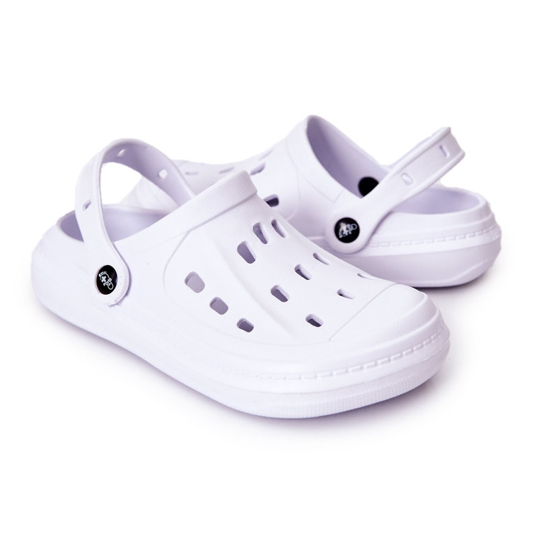 BEFADO S.A. Men's Slippers Kroks Befado 154M001 White 1