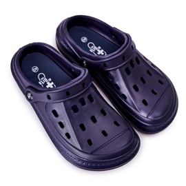 BEFADO S.A. Men's Slippers Kroks Befado 154M003 Navy Blue 1