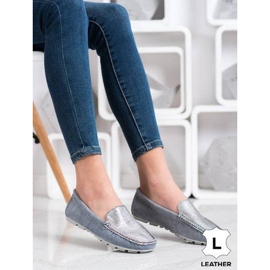 Filippo Leather loafers blue 1