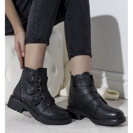 Black boots with insulated studs from Adams 1