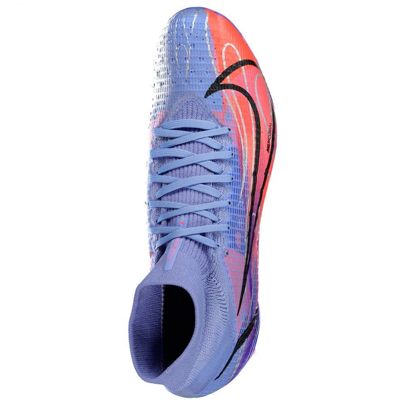 Nike Mercurial Superfly 8 Pro Km Fg M DJ3977 506 soccer shoes multicolored violet 2 Nike Mercurial Superfly 8 Pro Km Fg M DJ3977 506 soccer shoes multicolored violet 2