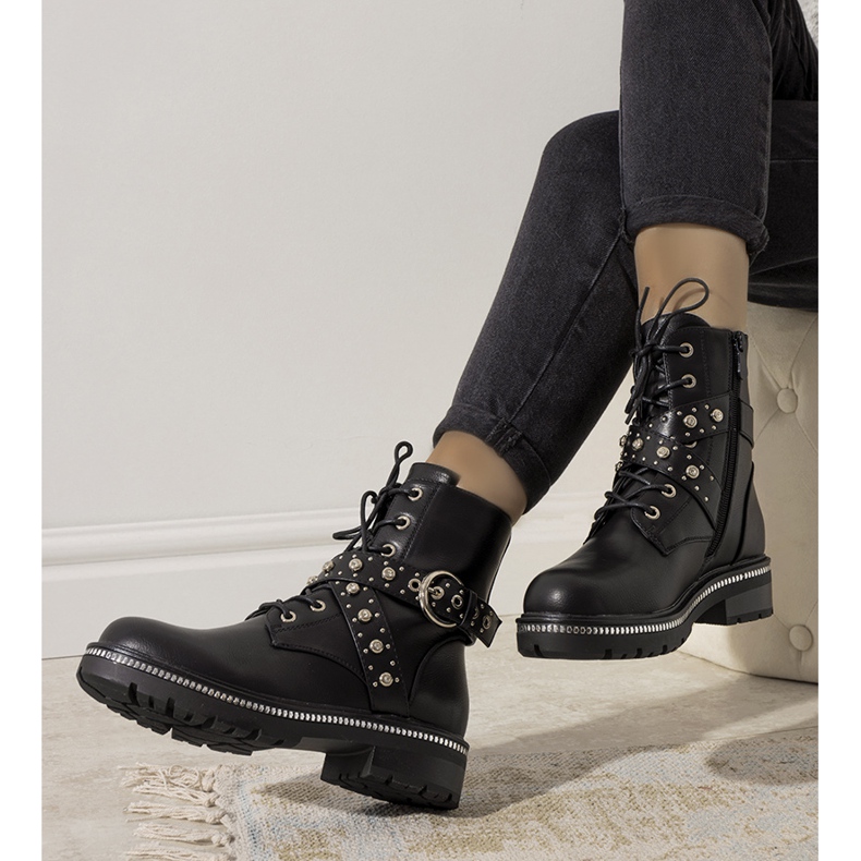 Black insulated boots from Joann 1