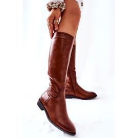 PG1 Leather Warm Boots Brown Estil 2 PG1 Leather Warm Boots Brown Estil 2