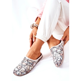 Inblu Slippers Befado Roe-deers 155D203 Beige brown 2