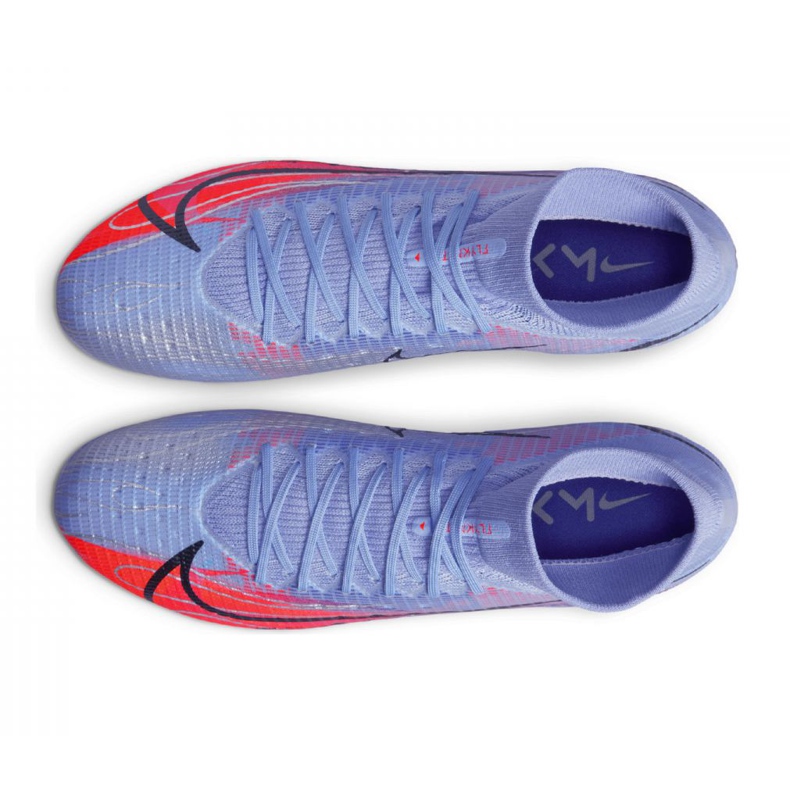 Nike Superfly 8 Pro Km Ag M DJ3978-506 football shoes purple-blue blue 2