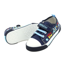 American Club Ten15 Navy Velcro sneakers navy blue 4