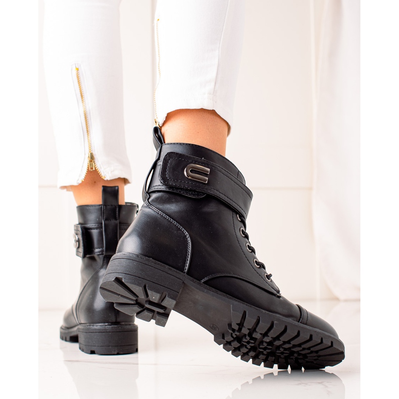 Cink Me Classic Lace Up Boots black 1