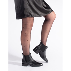 Sergio Leone Chelsea Boots With Decorative Heel black 2