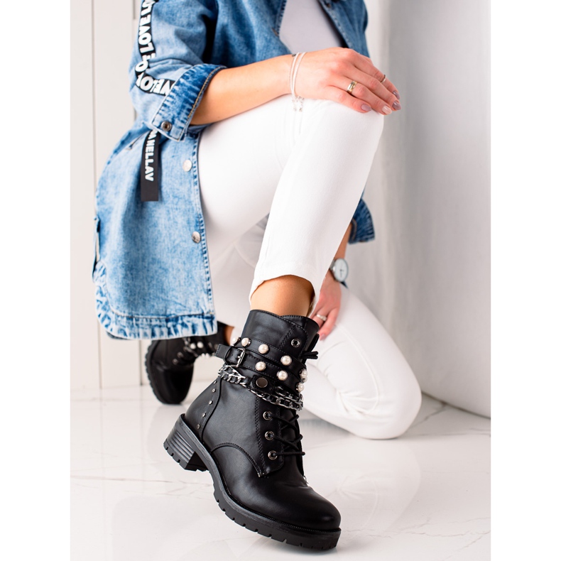 Bestelle Black Workers With Rhinestones 2