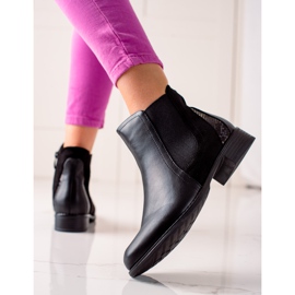 Lucky Shoes Classic Black Boots 1
