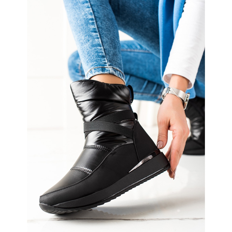 Weide Classic snow boots black 1