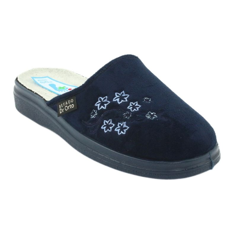 Dr.ORTO Befado women's slippers, flip-flops for diabetics, 132d012, navy blue 2